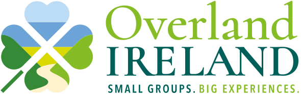 Overland Ireland Tours with locations of stops around Ireland